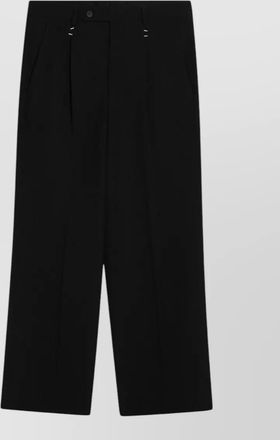 Maison Margiela wool blend trousers staples detail design