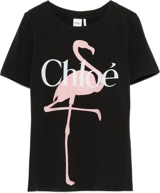 Chlo&eacute; Logo-print T-Shirt