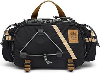 Topo Designs Mountain Hydro Hip Pack Bags Black/Neutral, Nylon