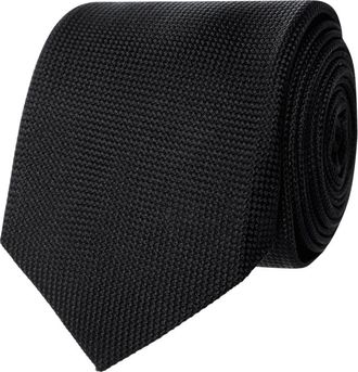 Blick. Krawatte aus reiner Seide (7 cm) in Black, Gr&ouml;&szlig;e 1