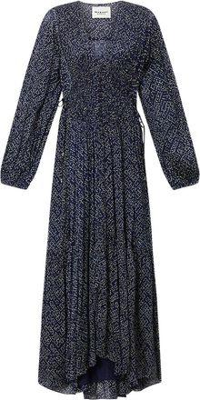 Isabel Marant Briane Polka-dot Midi Dress
