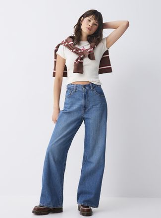 Levi's Womens Cinch ultra-wide-leg jean