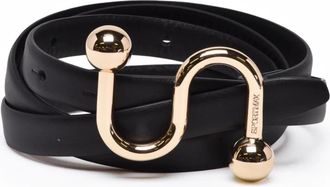 Sportmax Riemen - Dames - Accessoires - Zwart - Maat: S Leer