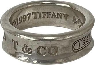 Tiffany & Co. Silver Silver 925 Band Ring (Pre-Owned)