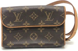 Louis Vuitton Monogram Brown Monogram Fanny Pack Pochette (Pre-Owned)
