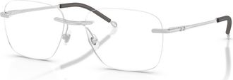 Diesel 55mm Rectangle optical glasses in Transparent at Nordstrom