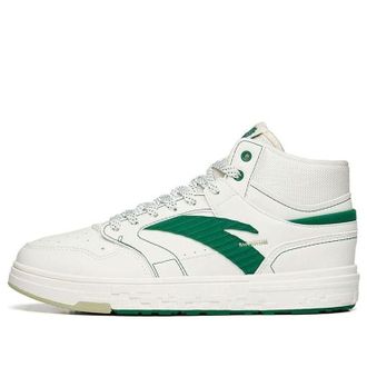 Anta (WMNS) ANTA Street Naughty High White Green 122238065S-1