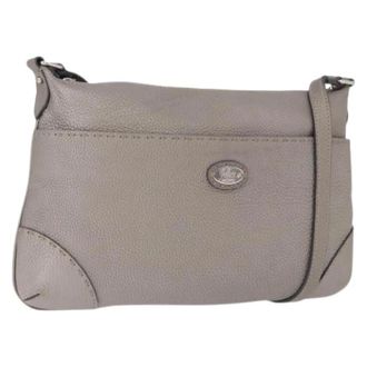 Fendi Pre-owned Vintage Shoulder Bag - Dames - Pre-owned - Grijs - Maat: ONE Size Leer