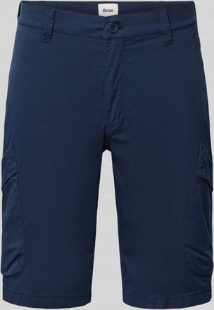 Brax Brax Regular Fit Cargoshorts aus Baumwoll-Mix Modell Bastia in Marine, Gr&ouml;&szlig;e 31