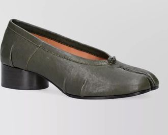 Maison Margiela leather ballet pumps
