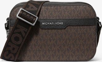Michael Kors Hudson Signature Logo Camera Crossbody Bag