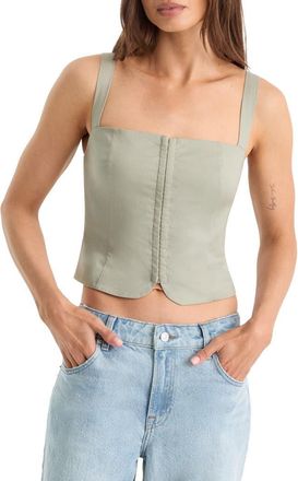 Good American Corset Top in Mosswell at Nordstrom, Size X-Large