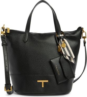 T Tahari Wrigley Shoulder Bag in Black at Nordstrom Rack