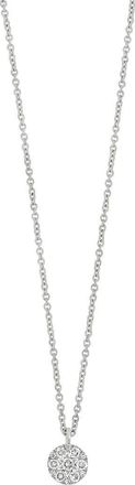 Bony Levy 18K White Gold Diamond Circle Pendant Necklace - 0.12 ctw at Nordstrom Rack