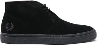 Fred Perry Mens Fred Perry Hawley Suede Chukka Boots in Black