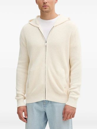 Guess Co Cardigan con zip - Bianco