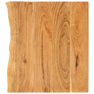 vidaXL Encimera Para Armario Tocador Madera Maciza Acacia 80x52x3,8 Cm Vidaxl