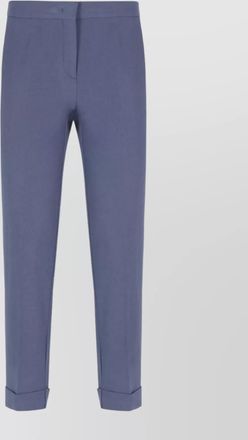 Etro straight-leg cropped trousers