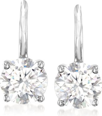 Ross-Simons Moissanite Earrings in Sterling Silver