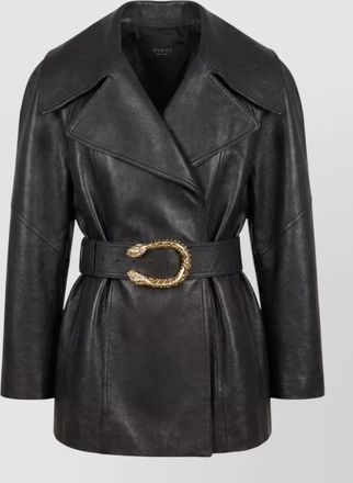 Gucci leather jacket