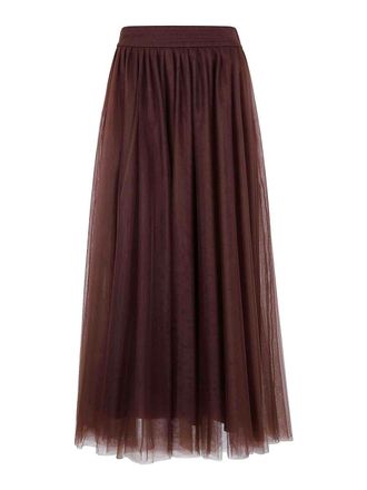 Fabiana Filippi Tulle Wide Skirt