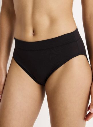 Miiyu Womens Essential ultra-comfortable high-waist bikini panty Organic cotton & TENCEL TM modal