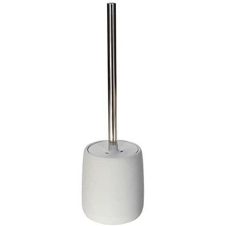 Blomus Sono - Scopino per wc, ceramica, plastica, silicone, micro chip, altezza 39 cm, diametro 11 cm - Blomus