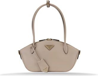 Prada Mujer, Bolsos, Beige, Talla: ONE Size