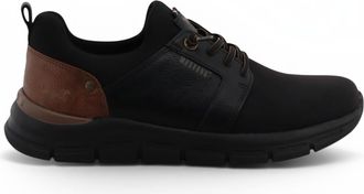 Mustang Jeans Mustang Zwarte Lichtgewicht Veterschoenen voor Heren - M0061005
