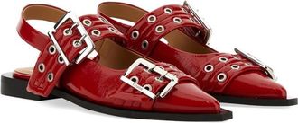 Ganni Ballerina With Buckle