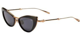 Valentino VIII Grey Cat Eye Ladies Sunglasses VLS-102 A 50