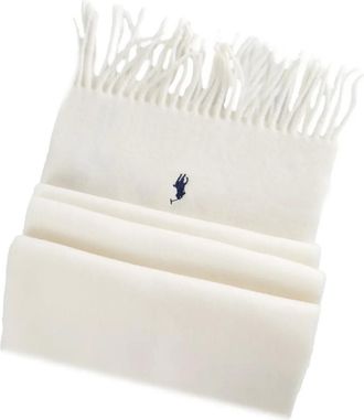 Polo Ralph Lauren Foulard con frange - Toni neutri