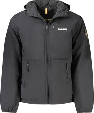 Napapijri Polyamide Jas met Meerdere Zakken - Heren - Winterjassen - Zwart - L - Jassen