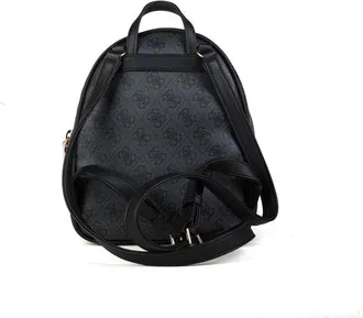 Guess Womens Backpack Coal Logo Polyurethane