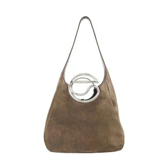 Coperni C Shopper Bag - Dames - Tassen - Bruin - Maat: ONE Size Leer
