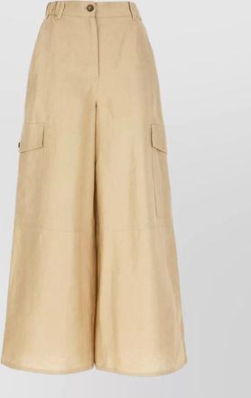 Max Mara linen tailored shorts