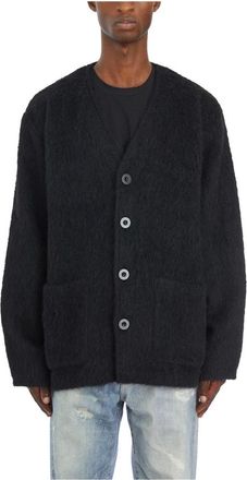 Our Legacy Mohair Cardigan Sweater - Heren - Vesten - Zwart - S - Truien & Vesten
