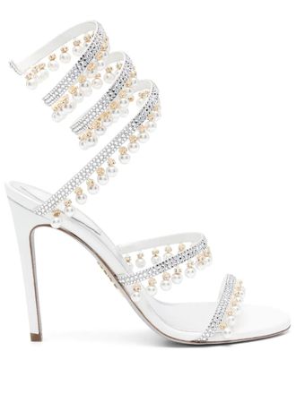Rene Caovilla 105mm Chandelier sandals - Silver