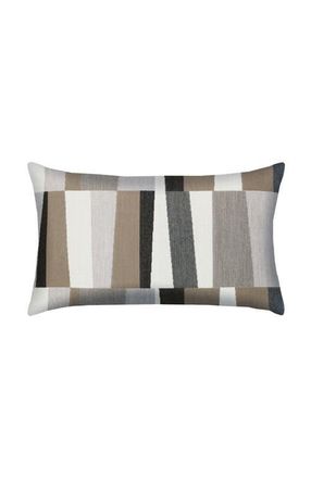 Elaine Smith Strata Grigio Indoor & Outdoor Woven Accent Pillow at Nordstrom, Size 12X20