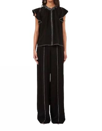 Ulla Johnson Delvine Pant In Noir