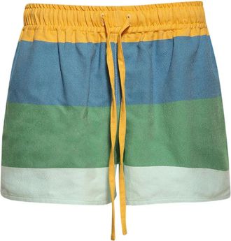 Marrakshi Life Bermuda a righe con coulisse - Giallo