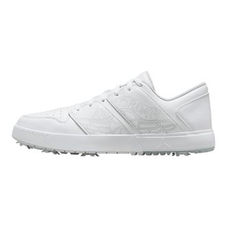 Nike Nike Retro 1 G Golf Shoes - Black/Lucky Green/White by Nike, White/Blue Tint/Pure Platinum, 3.5 UK