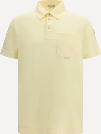 Moncler Cotton piqu&eacute; Polo Shirt Male S