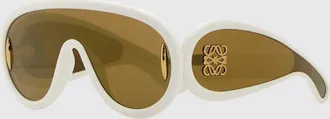 Loewe Bicolour Acetate Mask Sunglasses with Anagram Monogram