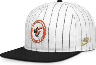 Nike Baltimore Orioles Pro Nike Mens MLB Adjustable Hat in White | NB57064NB93-JFJ
