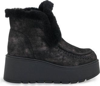 Ex&eacute; Womens Apresi Ski Low Boots In Black