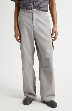 Our Legacy Mount Cargo Pants in Stone Gravel Draping Canvas at Nordstrom, Size 40 Us