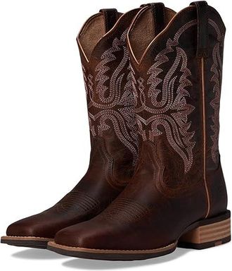 Ariat Olena Western Boots Womens Shoes Sassy Brown : 5.5 B - Medium, Leather