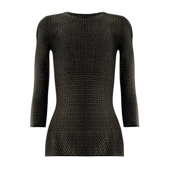 Wolford Mujer, Camisetas, Negro, Talla: S