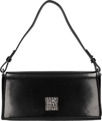 Msgm Shoulder Bag - Dames - Schoudertassen - Zwart - ONE Size - Leer - Tassen
